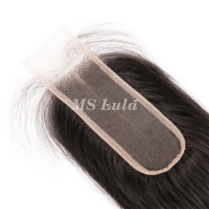 2x6 Virgin Hair Straight HD/Transparent Lace Closure - 图片 8